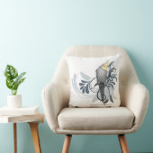 グレイ・コッカティエル クッション (椅子)