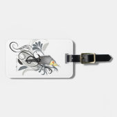 グレイ・コッカティエル ラゲッジタグ (正面横)