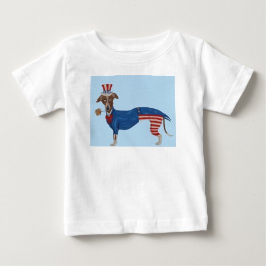 グレイ・サムおじさん ベビーTシャツ (正面)