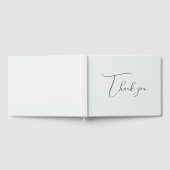 グレイ・サンキュー結婚ズ ゲストブック (全面)