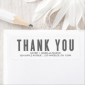 グレイ・サンキュー ラベル (インサイチュ)