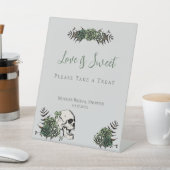 グレイ スカル ローズ アイリッシュ ウェディング シャワーフェイバーズ サイン (インサイチュ)