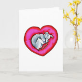 グレイ スナグル バグ カード (黄色い花)