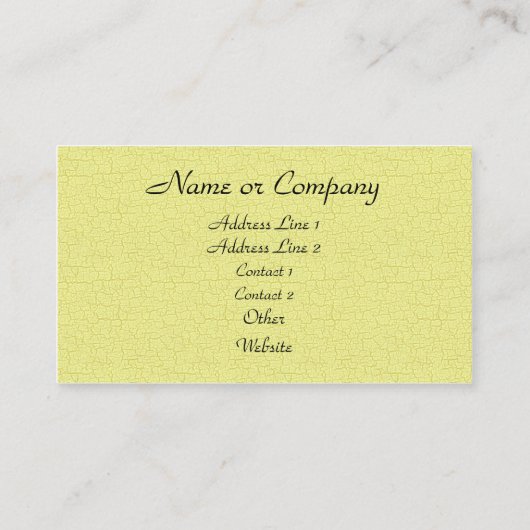 グレイ・タフェタ・ガウンを着た女性 名刺 (裏面)