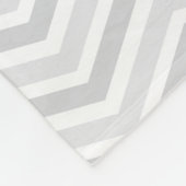 グレイ&ピンクウィナードグダシュントベビーブランケット フリースブランケット (角)