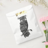 グレイ・フクロウ フェイバーバッグ (封をした状態)