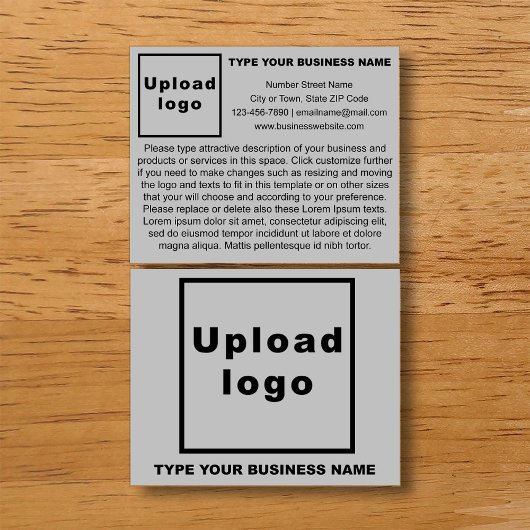 グレイ・フライヤーのビジネス製品またはサービス チラシ