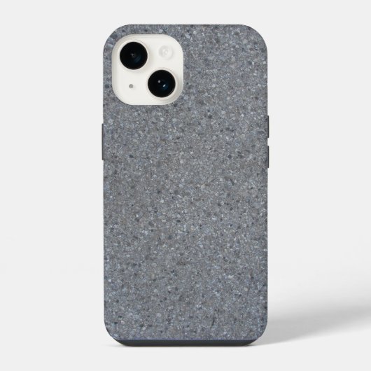 グレイ・マーブル iPhoneケース (裏面)
