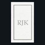 グレイ モノグラムイニシャル オーダーメイド 名前 イベント 2023<br><div class="desc">イニシャルを入れたテキストテンプレートでデザイン。自分でカスタマイズできます!</div>