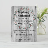 グレイ・ラスティック・オータム・ハウスウォーミング・パーティー・セレブレーションI 招待状 (スタンド正面)