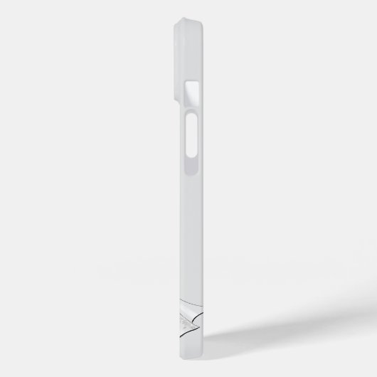 グレイ〔占星術の〕十二宮図ジェミニ女神カスタム Case-Mate iPhoneケース (裏面 / 左)