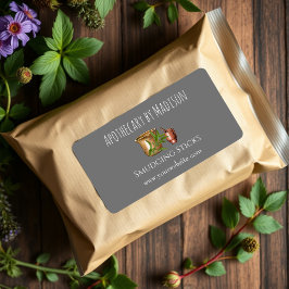 グレイ | Sage Smudgeスティック製品ラベル ラベル