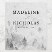 グレエレガントイ冬林結婚ズ ワインラベル (シングルラベル)