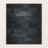 グレエレガントースタイリッシュプロフェッショナルアート 名刺 (内部フラット)