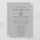 グレエレガントー招待状 招待状 (正面/裏面)