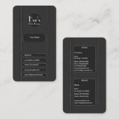 グレエレガントー 名刺 (正面/裏面)