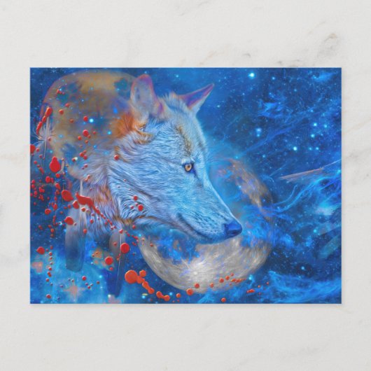 グレオウルフ アルファ波 ポストカード (正面)