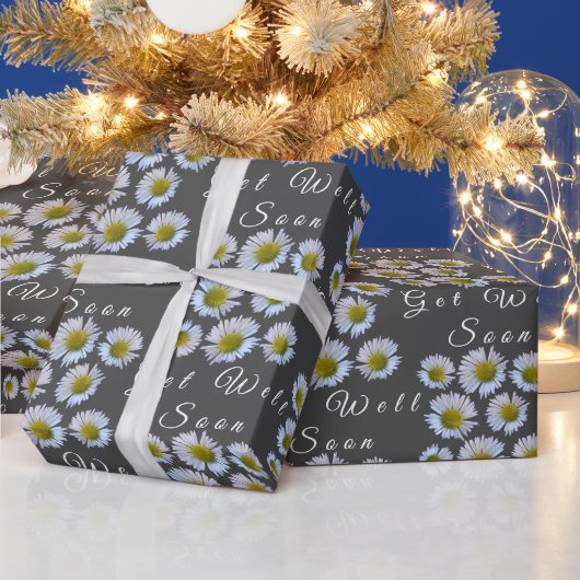 グレカスタムーのデイジーレイのフローレットが良くなる ラッピングペーパー (クリスマス)