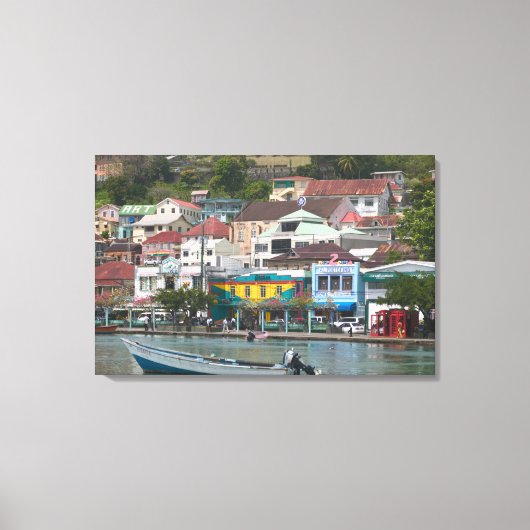 グレカリブのナダ、セントジョージ、セントジョージ キャンバスプリント (正面)