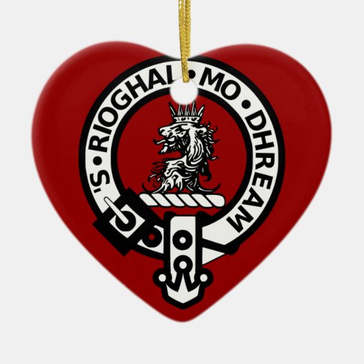 グレガー・クリスマス・オーナメント セラミックオーナメント (正面)