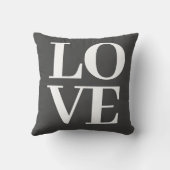 グレクールイモダンホワイトラブ装飾用クッション クッション (裏面)