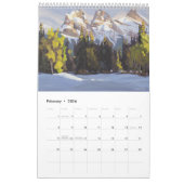 グレグハルガーテンカナダの景観カレンダー カレンダー (2月 2026)