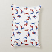 グレコローマレスリングパターン アクセントクッション (裏面(縦))