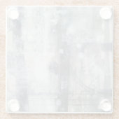 グレコンテンポラリーー絵画ス ガラスコースター (裏面)