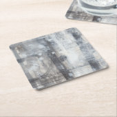 グレコンテンポラリーー絵画ス スクエアペーパーコースター (アングル)