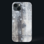 グレコンテンポラリーー絵画ス iPhone 13ケース<br><div class="desc">このグコンテンポラリーレー絵画はジェニファー・ゴルdbergerの作品だ。重い霧のような厚い灰色の作品。このプリントのコピーを購入！</div>