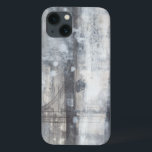 グレコンテンポラリーー絵画ス iPhone 13ケース<br><div class="desc">このグコンテンポラリーレー絵画はジェニファー・ゴルdbergerの作品だ。重い霧のような厚い灰色の作品。このプリントのコピーを購入!</div>