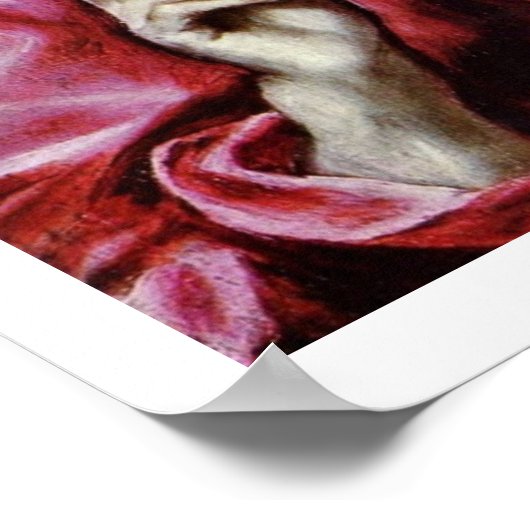 グレコ・エルによる世界の救世主 ポスター (角)