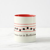 グレゴリアンチャントラテンマスクリスマス中世 マグカップ (中央)