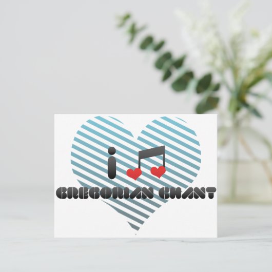 グレゴリオ暦の詠唱ファン ポストカード (スタンド正面)