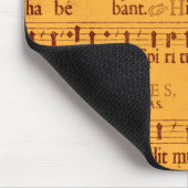 グレゴリオ暦の詠唱音楽スコア マウスパッド (コーナー)