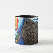 グレゴリーガロ著広範な翼 マグカップ (中央)