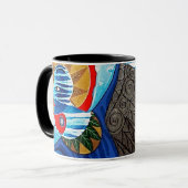 グレゴリーガロ著広範な翼 マグカップ (正面左)