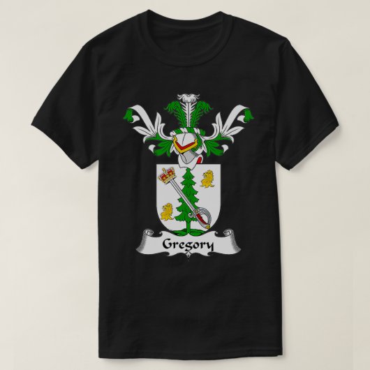 グレゴリーコートオブアームズ家紋 Tシャツ (デザイン正面)