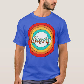 グレゴリーネームシャツヴィンテージグレゴリーサークル Tシャツ