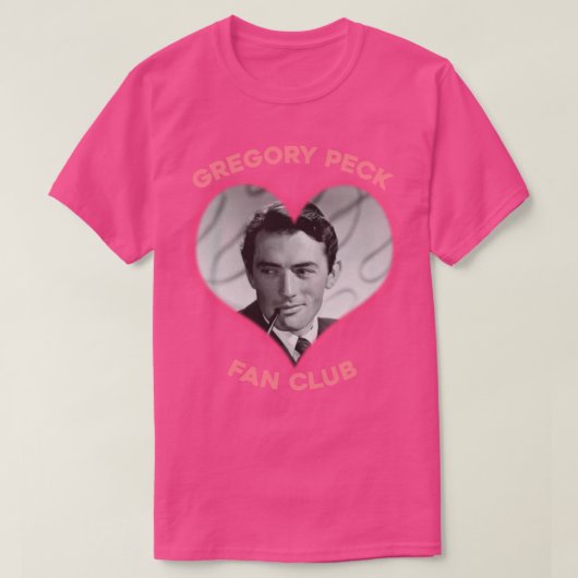 グレゴリーペックファンクラブ Tシャツ (デザイン正面)
