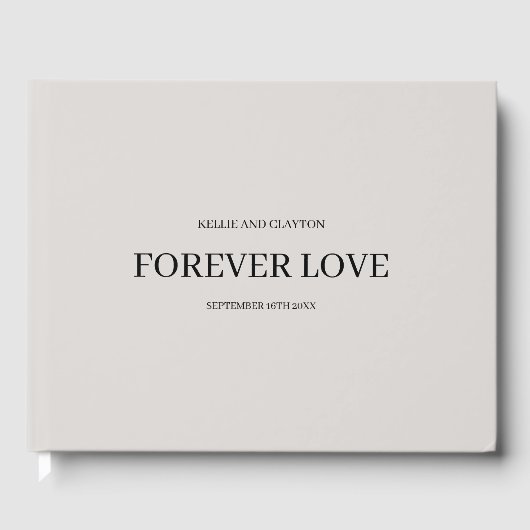 グレシンプルー結婚のゲストブック ゲストブック (正面)