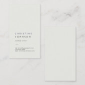 グレシンプルー 名刺 (正面/裏面)