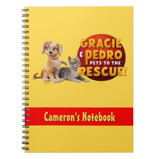 グレシー&ペドロ ダイナミックデュオ ノートブック (正面)