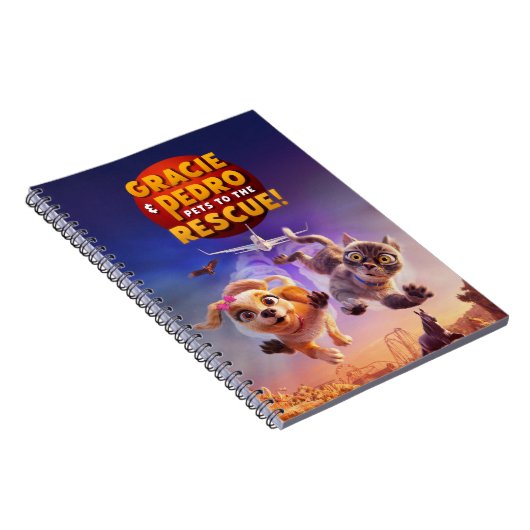 グレシー＆ペドロ：ペット・トゥ・ザ・レスキュー！ ノートブック (右側)