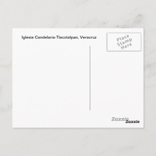 グレジアカンデリア ポストカード (裏面)