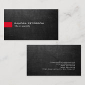 グレスタイリッシュイユニークシャルボモダンード 名刺 (正面/裏面)