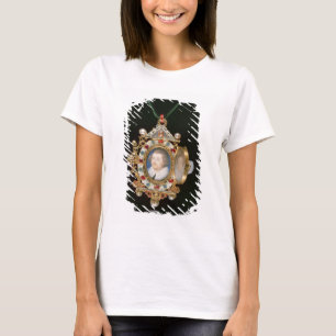グレスリー・ジュエルとサーのミニチュアポートレート Tシャツ