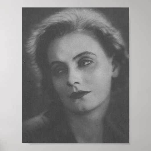 グレタガルボザジョイレス通りダイフルードローガス ポスター (正面)