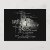 グレタガルボ引用文ポストカード ポストカード (正面)