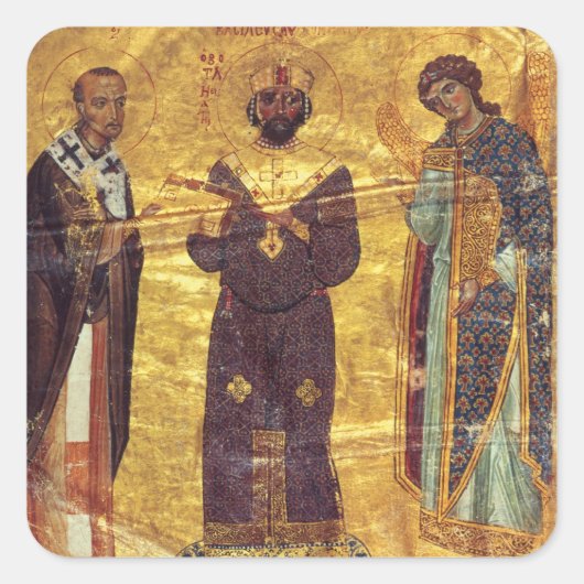 グレックコイシス79 f.2v皇帝ニケフォラスIIIボタニアット スクエアシール (正面)